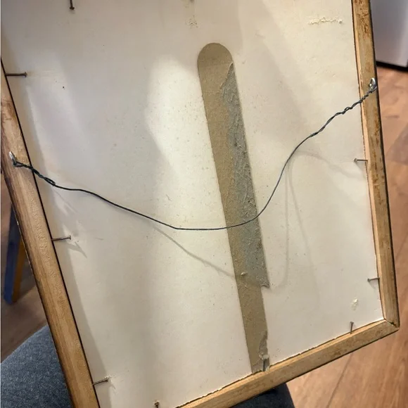 Vintage Colorful Rooster Crewel Embroidery Art - Picture 7 of 7